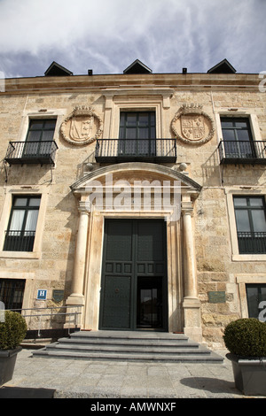 Parador-Hotel, herzoglichen Palast Palacio, Lerma, Burgos, Kastilien und Leon, Spanien Stockfoto