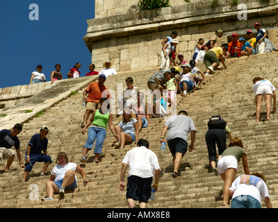 Chichen Itza, El Castillo Stockfoto
