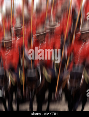 CA - ALBERTA: Königliche kanadische berittene Polizei bei der Calgary Stampede Stockfoto