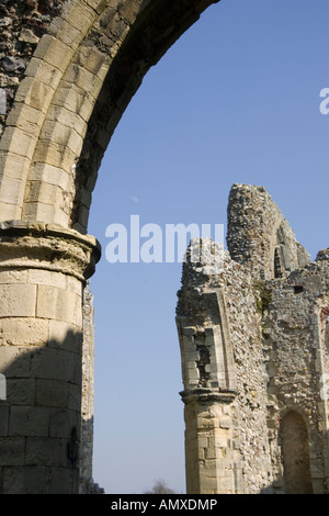 Leiston Abbey Ruinen, Suffolk, England Stockfoto