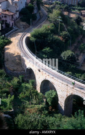 Ansicht von Lanusei Sardinien Italien Stockfoto, Bild ...