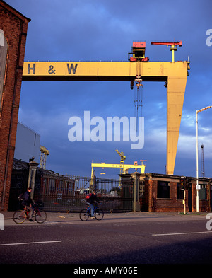 Harland und Wolff Werft Belfast Nordirland Stockfoto