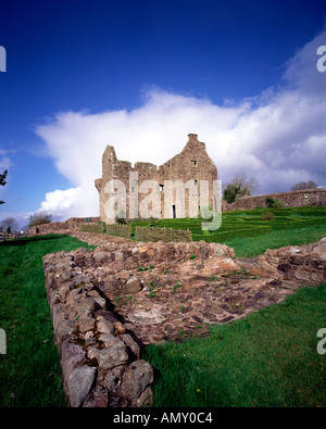 Tully Castle Co Fermanagh Nordirland Stockfoto