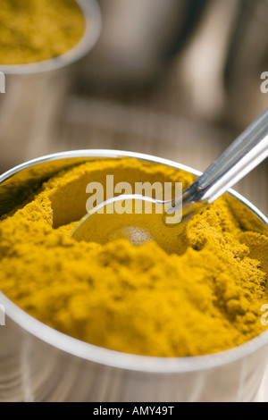 Curry in einer Schale, Nahaufnahme Stockfoto