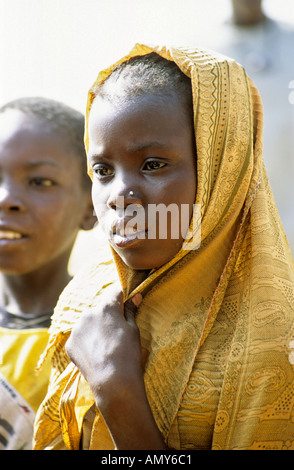 Bozo der jungen Mädchen, Mali Stockfoto