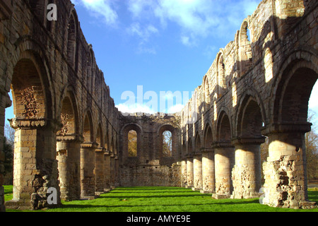 Buildwas Abbey Shropshire England Großbritannien Großbritannien Großbritannien Großbritannien Britische Inseln Europa Stockfoto