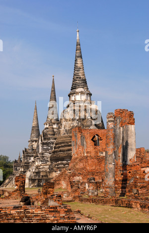 Wat Phra Si Sanphet, Ayutthaya Thailand Stockfoto