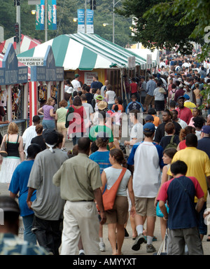 USA, Illinois, Chicago, Taste of Chicago. Stockfoto