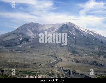 USA WASHINGTON WASHINGTON CASCADE MOUNTAINS A Ansicht des Mount St. Helens ein aktiver Vulkan in der Kaskadenkette Stockfoto