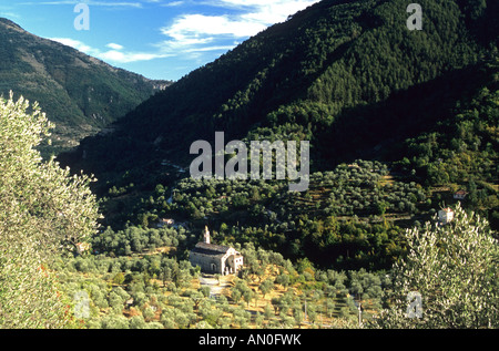 Breil Sur Roya Vallée De La Roya Alpes-Maritimes 06 PACA Europa Stockfoto