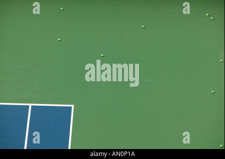 Us Open Tennis Belag Stockfotografie Alamy