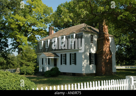 Virginia va Usa Yorktown Moore Haus kolonialen nationaler historischer Parkmuseum Stockfoto