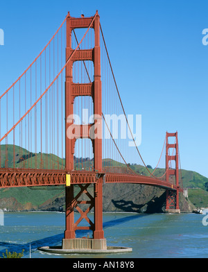 Golden Gate Bridge, San Francisco, Kalifornien, USA. Stockfoto