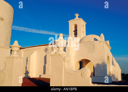 Kapelle unserer lieben Frau von Guadalupe oder Sao Gens, Serpa, Alentejo, Portugal Stockfoto