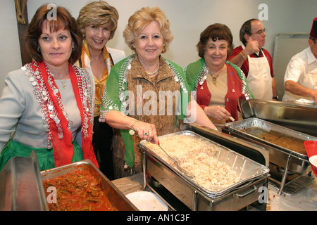 Miami Florida, Coral Gables, Coral Way, Miracle Mile, Our Lady of Lebanon Catholic Church, Religion, Glaube, Glaube, Anbetung, Haus Gottes, Christian, libanesische Fe Stockfoto