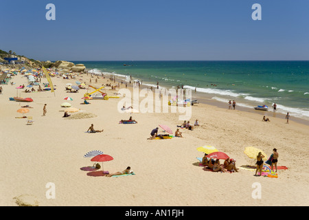 Portugal, Algarve, Praia Da Gale, zwischen Albufeira & Armacao De Pera Stockfoto