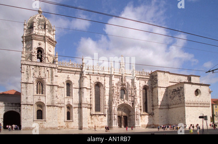 Mosterio Dos jeronimos Stockfoto