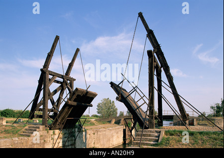 Frankreich, Provence, Arles, Pont de Langlois Stockfoto