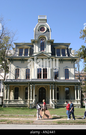 Raleigh North Carolina, Blount Street, historisches Haus im viktorianischen Stil, Haus Häuser Häuser Häuser Häuser Residenz, Gehäuse, Häuser, Residenz, Immobilien, Prope Stockfoto