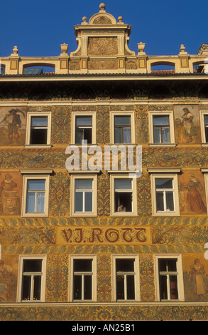 Berühmte Shops V J Rott in der Nähe von Old Town Square Prag Tschechische Republik EU Europa Stockfoto