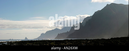 Kanaren Teneriffa Punta del Hidalgo Stockfoto