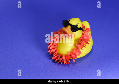 15 Jahre alte Ente, die ich auf dem Dachboden gefunden. Nach der allgemeinen Reinigung habe ich dieses schöne Fotos Stockfoto