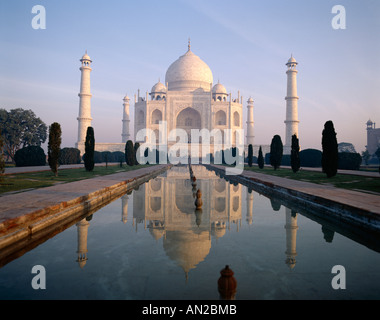Taj Mahal, Agra, Uttar Pradesh, Indien Stockfoto