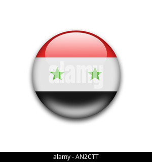 Flagge Syriens Stockfoto