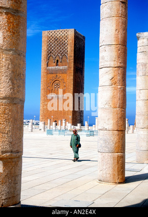 Rabat, Tour Hassan Stockfoto