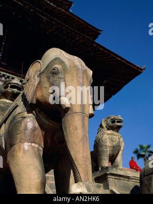 Nyatapola Tempel, Bhaktapur, Nepal Stockfoto