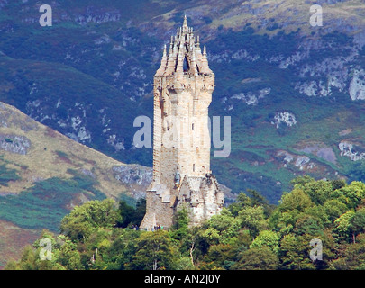 Stirling, William Wallace Monument Stockfoto