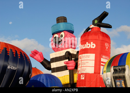 Heißluftballons am International Balloon Fiesta, Bristol, England, UK Stockfoto