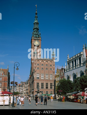 Das alte Rathaus, Danzig, Polen Stockfoto