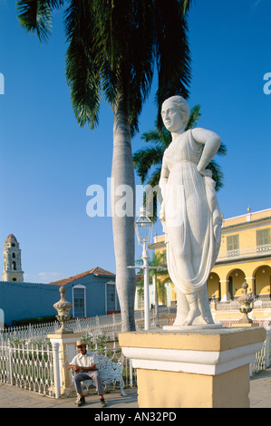 Plaza Mayor, Trinidad, Kuba Stockfoto