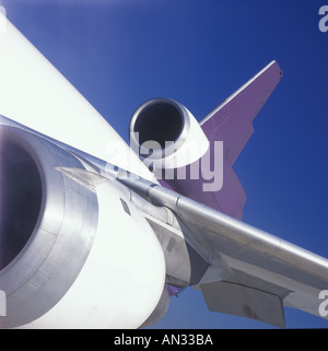 Jet-Flugzeug-Detail Stockfoto