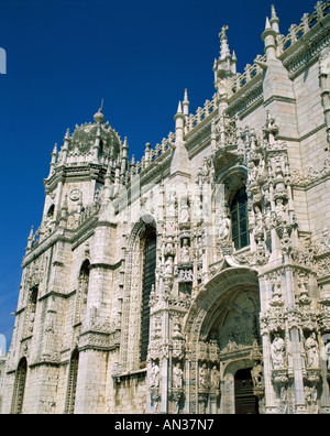 Hieronymus-Kloster (Mosteiro Dos Jeronimos), Lissabon, Portugal Stockfoto