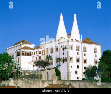 National Palace (Palacio Nacional de Sintra), Sintra, Portugal Stockfoto
