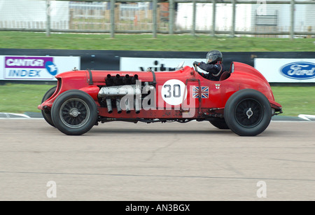 Napier Bentley 1929 getrieben von Chris Williams Besitzer Rennen in Goodwood Sussex UK Stockfoto