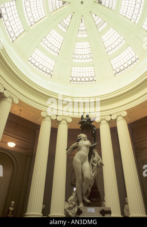 Wirral Merseyside Port Sunlight Lady Hebel Kunstgalerie Interieur Stockfoto