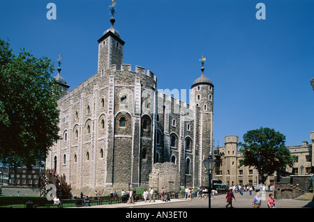 Tower of London / White Tower, London, England Stockfoto