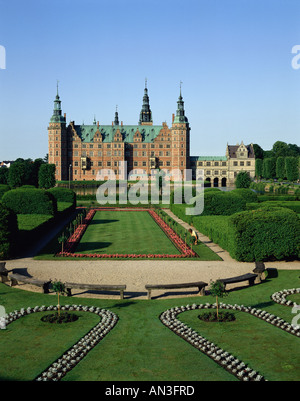 Schloss Frederiksborg, Hillerod, Dänemark Stockfoto