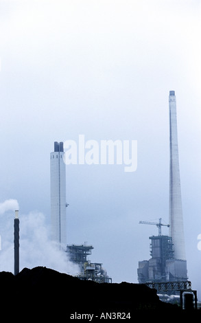 Kohle-Kraftwerk, Marl, Nordrhein-Westfalen, Deutschland. Stockfoto