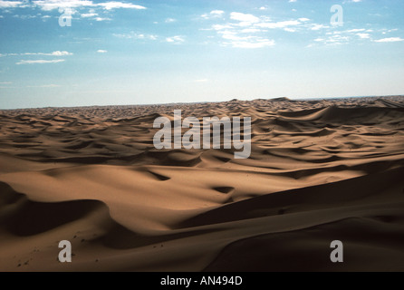 Grand Erg Occidental Great Western Sand Meer Wüste Sahara Algerien Nordafrika Stockfoto
