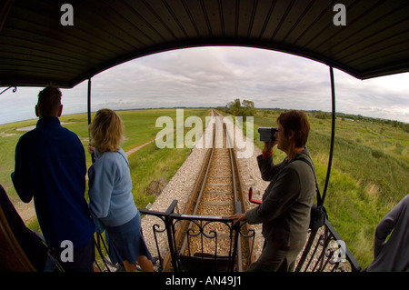 Chemin De Fer De La Baie de Somme Bucht Thwe Somme Bahn Frankreich Stockfoto