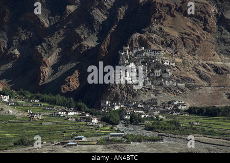 Karsha Gompa in der Nähe von Padum Zanskar Indien Stockfoto