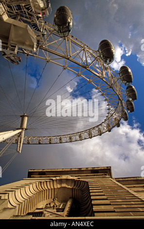London Eye, Großbritannien Stockfoto