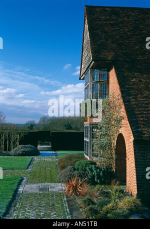 Folly Farm, Sulhampstead, Berkshire, England, 1906-1912. Architekt: Sir Edwin Lutyens Stockfoto