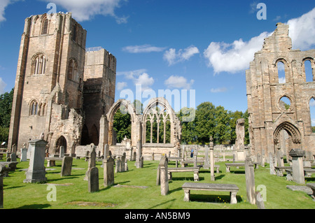 Elgin Cathedral. Stockfoto