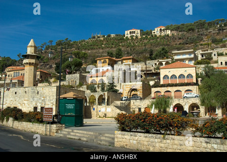 Moschee in Deir al Qamar Libanon Stockfoto