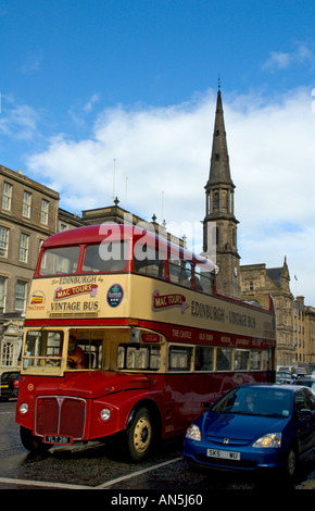 George Street in Edinburgh Schottland, Vereinigtes Königreich Stockfoto